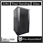 LDR 22U Assembled Server Rack Cabinet - Floor Standing