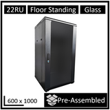 LDR 22U Assembled Server Rack Cabinet - Floor Standing LDR