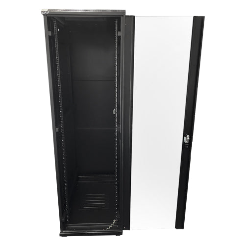 LDR 42U Server Rack Cabinet - Assembled, 600x1000mm, Black