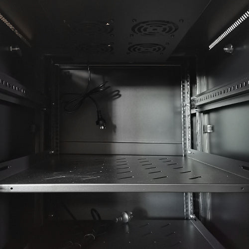 LDR 18U Assembled Server Rack Cabinet with Fan, PDU & Shelves