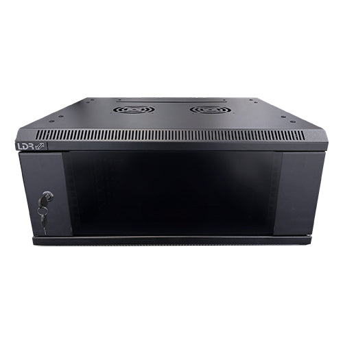LDR Assembled 4U Wall Mount Cabinet - Security & Network Rack