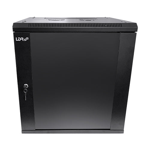 LDR 9U Assembled Wall Mount Network & Security Cabinet