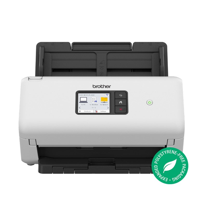 Brother ADS-3350W Wireless Duplex Document Scanner with OCR Brother