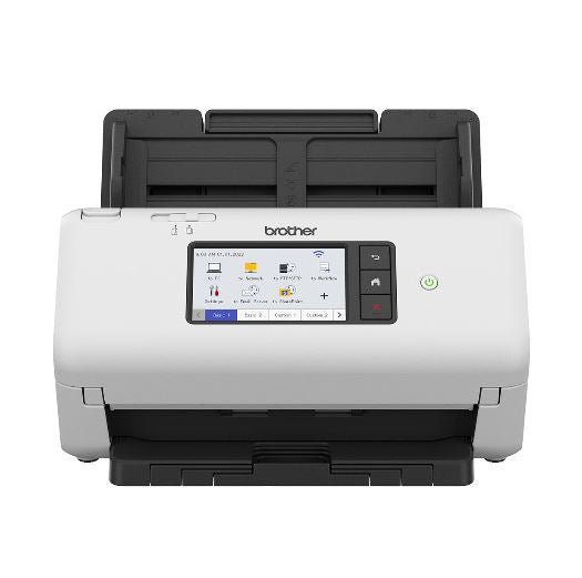 Fast Wireless Document Scanner with 80-Sheet ADF & Duplex Scanning Brother