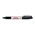 Heavy-Duty Fine Point Black Permanent Markers - 12 Count 