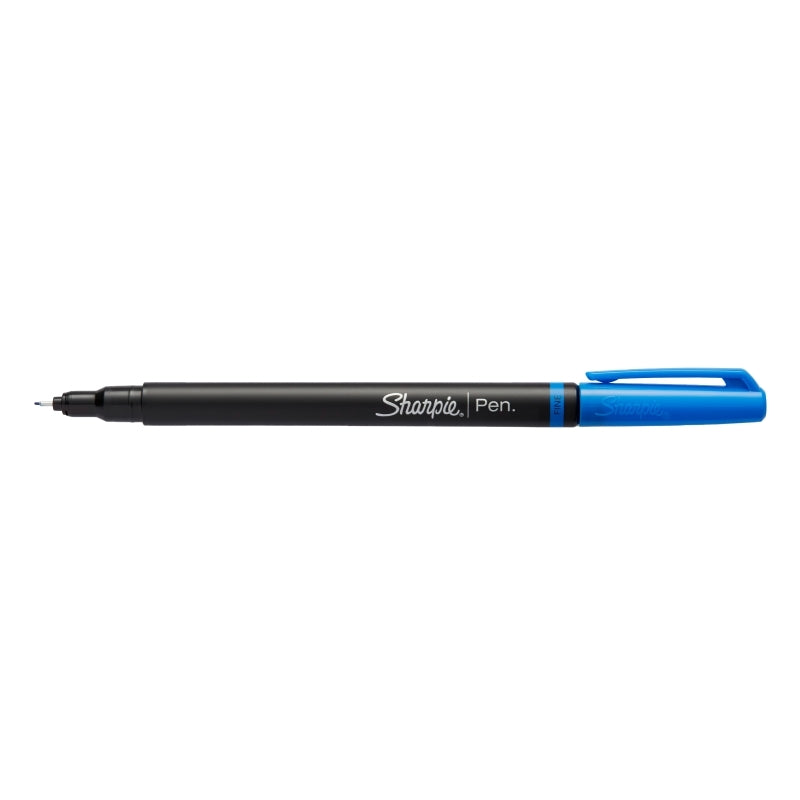 Sharpie Fineliner Blue Pens - Fine Point, 12-Pack 