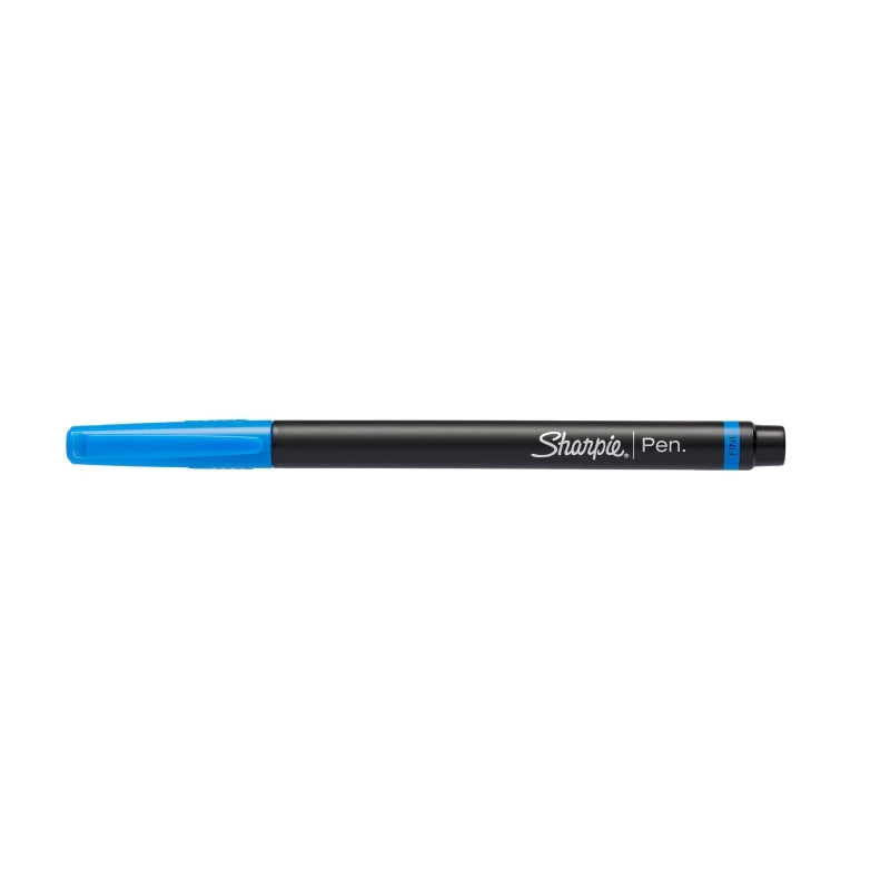 Sharpie Fineliner Blue Pens - Fine Point, 12-Pack 