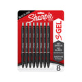 Sharpie Retractable Pen, Black, 0.7mm Fine Point, 8-Pack 