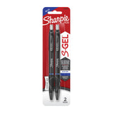 Sharpie Ret retractable Pens, Blue 0.7mm, Bulk Pack of 12 (6 x 2-Packs) 