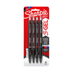 Sharpie Gel Pens 0.7mm Assorted Colors | Smooth Writing 4-Pack 