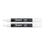 Sharpie White Liquid Chalk Markers - Bulk 8-Pack (4 x 2 Pens)