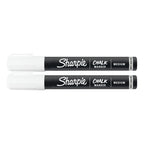 White Liquid Chalk Markers - Bulk 8-Pack (4 x 2 Pens) 
