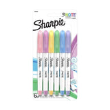 Sharpie S-Note Pastel Highlighters & Markers - 6 Pack 