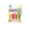 Bright Assorted XL Fluorescent Highlighters - 4 Pack 