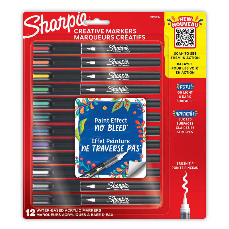 SH Creative Brush Pens - Assorted 12 Pack 