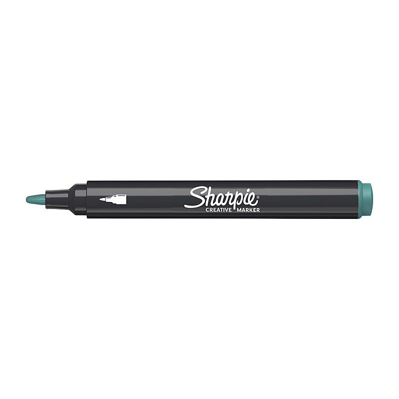 Sharpie Creative Green Markers - Bullet Tip, 6-Pack 