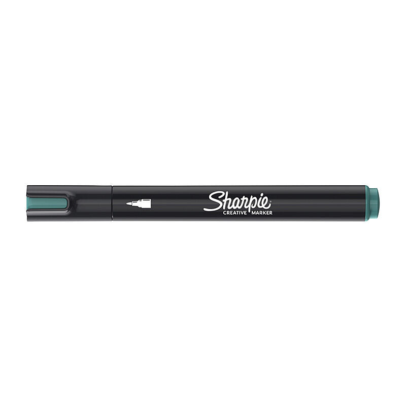 Sharpie Creative Green Markers - Bullet Tip, 6-Pack 