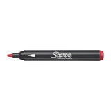 Sharpie SH Red Bullet Tip Markers - Vibrant 6 Pack
