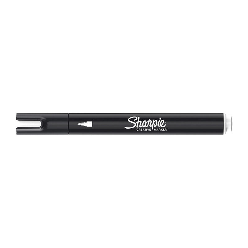 SH Creative White Bullet Tip Markers - 6 Pack 