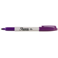 SH Fine Point Purple Permanent Markers - Box of 12 