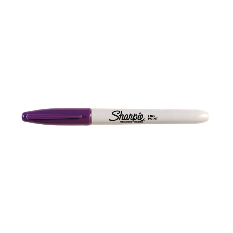 SH Fine Point Purple Permanent Markers - Box of 12 