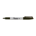 Sharpie Fine Point Permanent Markers, Black (Box of 12) 