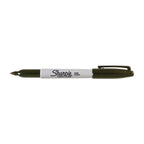Sharpie Fine Point Permanent Markers, Black (Box of 12) 