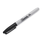 Sharpie Fine Point Permanent Markers, Black (Box of 12) 