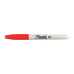Sharpie Red Fine Point Permanent Markers (12-Pack) 