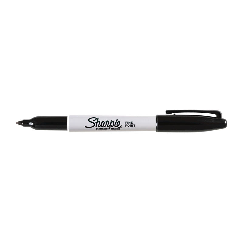 Sharpie Fine Point Black Permanent Markers - 12 Pack 