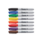 Sharpie Permanent Markers Fine Point Fashion Colors 8-Pack 