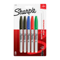 Sharpie Assorted Permanent Markers - 5-Pack (Box of 6) 