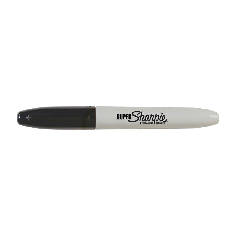 Sharpie Super Fine Point Permanent Markers, Black, 12-Pack 