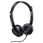 RAPOO H100 Wired Stereo Headset | Mic, Volume Control, 3.5mm Jack Rapoo
