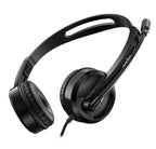 RAPOO H100 Wired Stereo Headset | Mic, Volume Control, 3.5mm Jack Rapoo