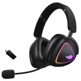 ASUS ROG DELTA II Tri-mode Wireless Gaming Headset, ROG SpeedNova, 50mm Titanium Drivers, Up to 110 - ROG DELTA II