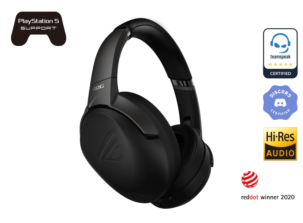 ASUS ROG STRIX GO Bluetooth Gaming Headset: Wireless ANC & AI Mic ASUS