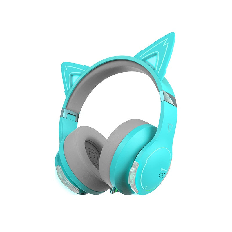 Edifier G5BT Cat Turquoise Gaming Headset: Hi-Res Audio, Low Latency EDIFIER