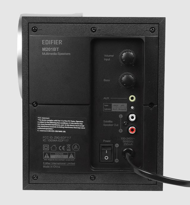 Edifier M201BT Bluetooth Multimedia Computer Speakers with Subwoofer EDIFIER