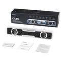 Edifier QS30 White GTM Deck Version 03 Computer / Tabletop Bluetooth Speaker 2.5W*2 (RMS) total output power Dual 2' (52mm) full-range drivers EDIFIER