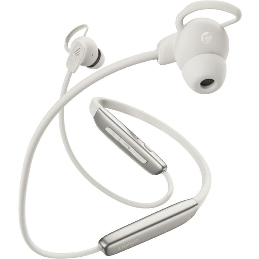 Edifier W280NB Pro Wireless ANC Neckband Headphones - Sand White EDIFIER