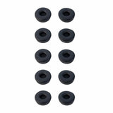 Jabra Engage Ear Cushions, Black, 5 Pairs, for Stereo Headsets (14101-60), Black leatherette ear cus - 14101-60