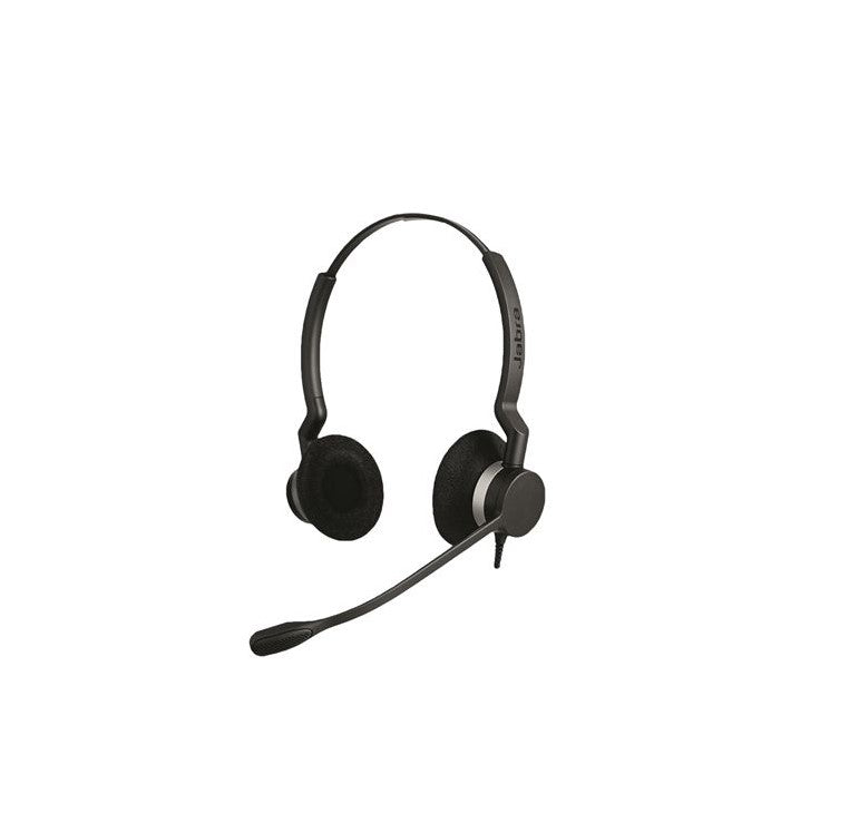 Jabra Biz 2300 Duo MS USB-C Corded Headset, noise cancelling