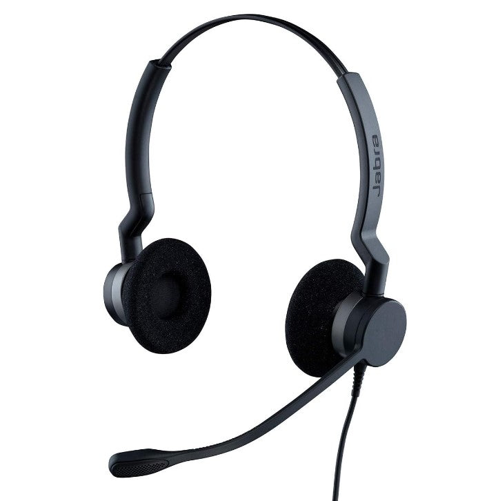 Jabra Biz 2300 Duo UC USB-C Corded Headset | Noise Cancelling Jabra
