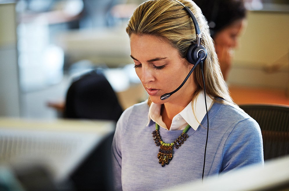 Jabra Biz 2400 II Duo QD Corded Headset | Noise-Cancelling 