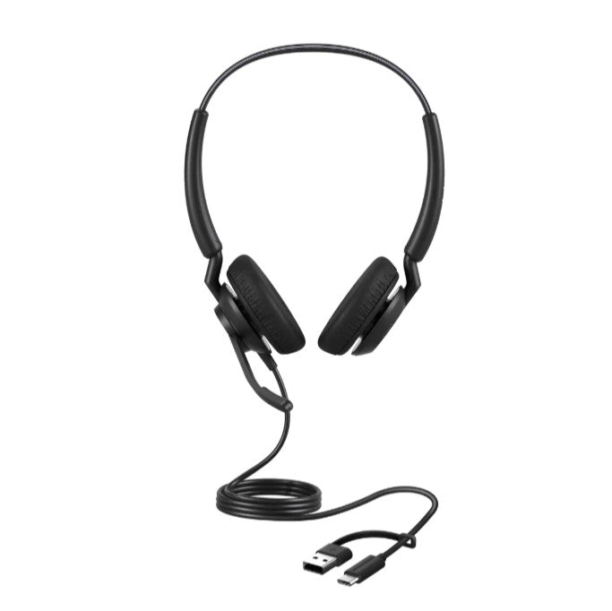 Jabra Engage 40 UC Corded Headset - Dual USB-A & USB-C for PC/Mac Jabra