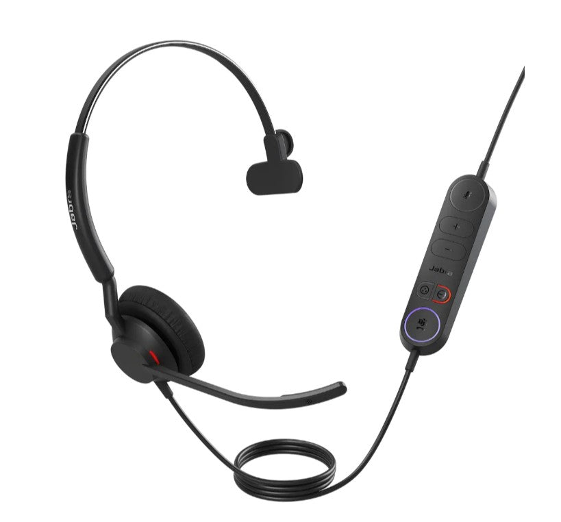 Jabra Engage 40 MS Teams Mono USB Headset - Clear Calls, USB-A/C Jabra