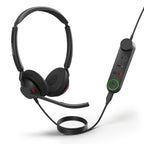 Jabra Engage 50 II UC Dual Corded USB Headset for Crystal Clear Calls Jabra