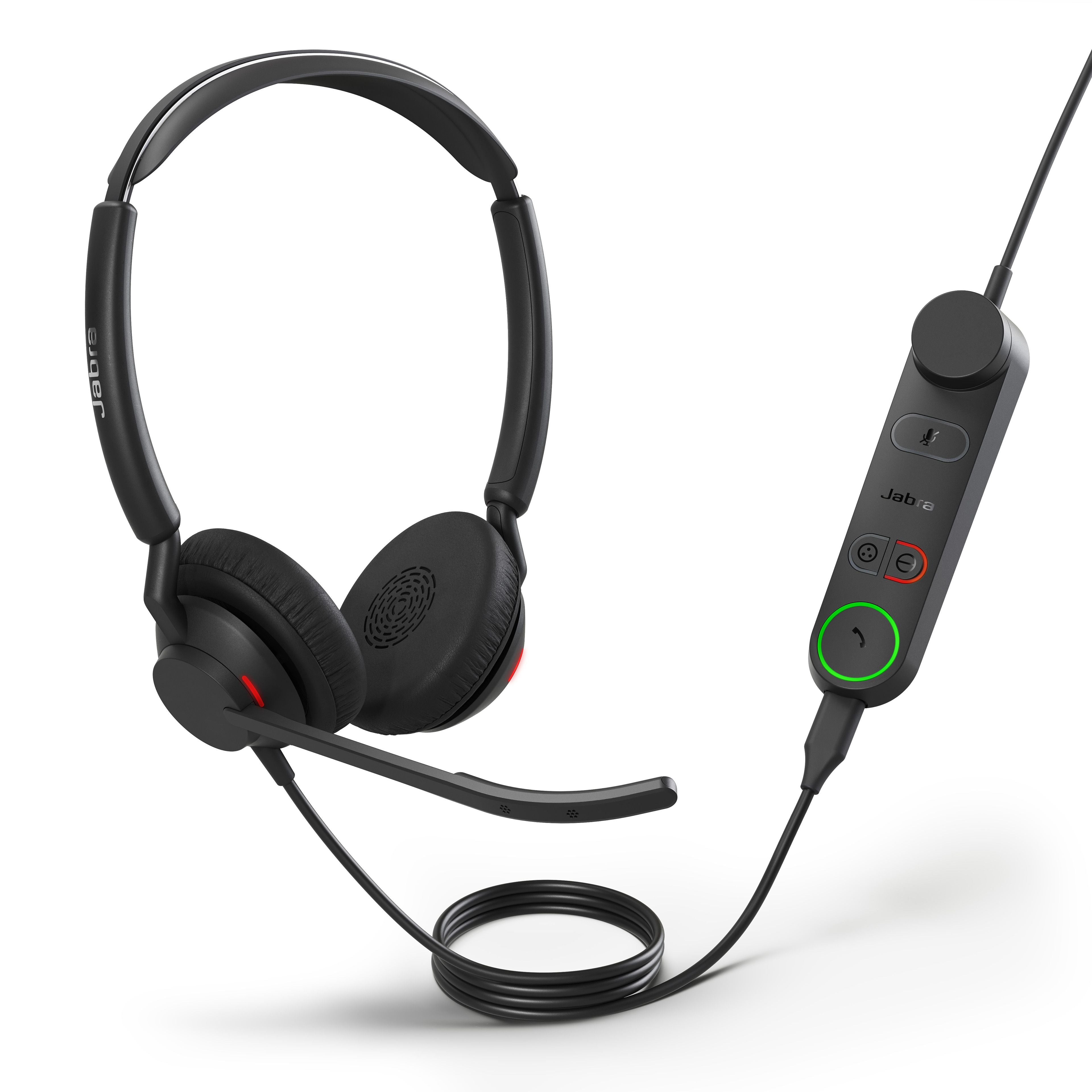 Jabra Engage 50 II UC Dual Corded USB Headset for Crystal Clear Calls Jabra