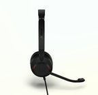 Jabra Evolve2 30 SE UC Wired Headset: USB-C/A, Clear Calls, Focus Jabra